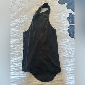 Free People Dark Gray Tank Top